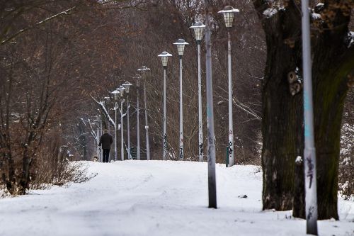 Berlynas, Malchow, Žiema, Vaikščioti