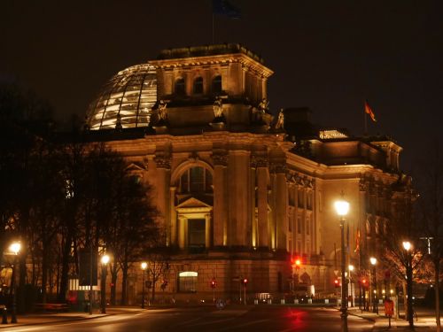 Berlynas, Reichstagas, Naktis