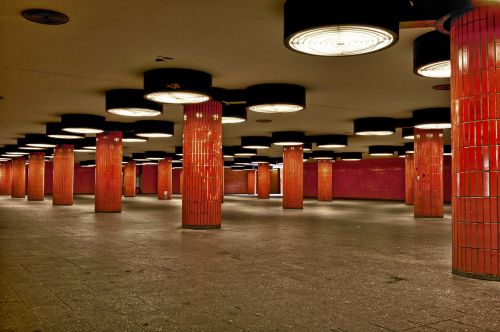 Berlynas, U-Bahn Stotis Icc, Tu, Traukinių Stotis