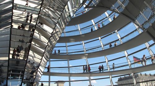 Berlynas, Kupolas, Plienas, Šiuolaikiška, Stiklas, Architektūra, Parlamentas