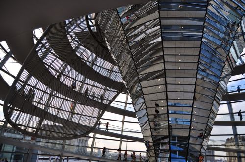 Berlynas, Kupolas, Reichstagas, Stiklas, Paminklas