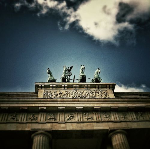 Berlynas, Brandenburgo Vartai, Pastatas, Quadriga, Brandenburg, Tikslas, Stulpelis, Architektūra