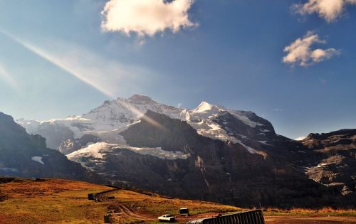 Berni Oberland, Žygiai, Šveicarija, Alpių, Kraštovaizdis, Gamta, Vaizdas, Kalnai, Rokas, Alpių Takas, Laisvalaikis, Vasara, Perspektyva, Alpės, Eigeris