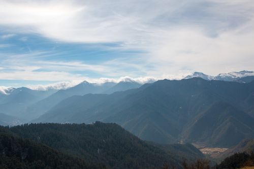 Butanas, Kalnai, Chelela Praeiti