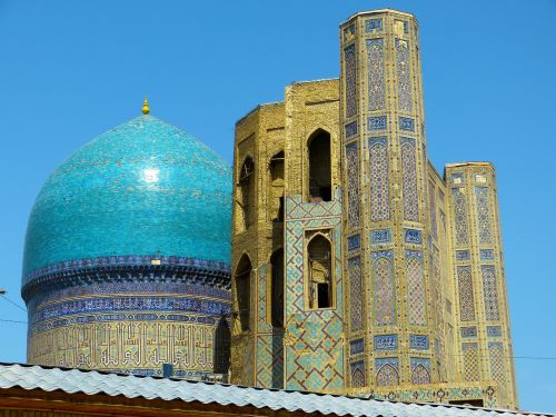 Bibi Xanom, Mečetė, Samarkandas, Uzbekistanas, Pastatas, Didelis, Lankytinos Vietos, Mauzoliejus, Timur