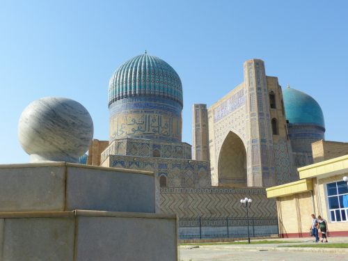 Bibi Xanom, Mečetė, Samarkandas, Uzbekistanas, Pastatas, Didelis, Lankytinos Vietos, Mauzoliejus, Timur