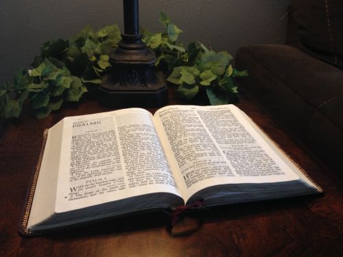 Biblija, Psalms, Atverskite Knygą, Knyga