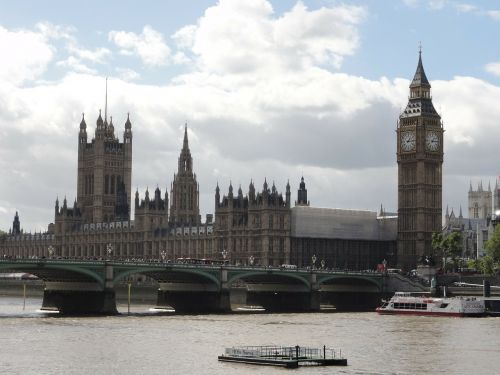 Didysis Benas, Londonas, Anglija, Uk, Vestminsterio Rūmai, Parlamento Rūmai