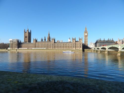 Didysis Benas, Anglija, Thames Parlamento Namai, Londonas, Parlamentas, Thames, Didelis, Benas, Upė, Uk, Laikrodis, Westminster, Britanija