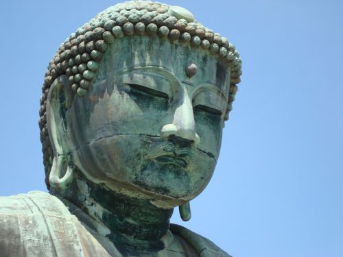Didžioji Buda, Daibutsu, Japonija, Statula, Budizmas, Japanese, Asija, Tradiciškai, Poilsis, Dangus, Religija, Tikėk, Kultūra
