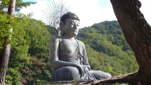 Didžioji Buda, Korėja, Akmuo, Statula, Buda, Rytietiška Kultūra, Religija