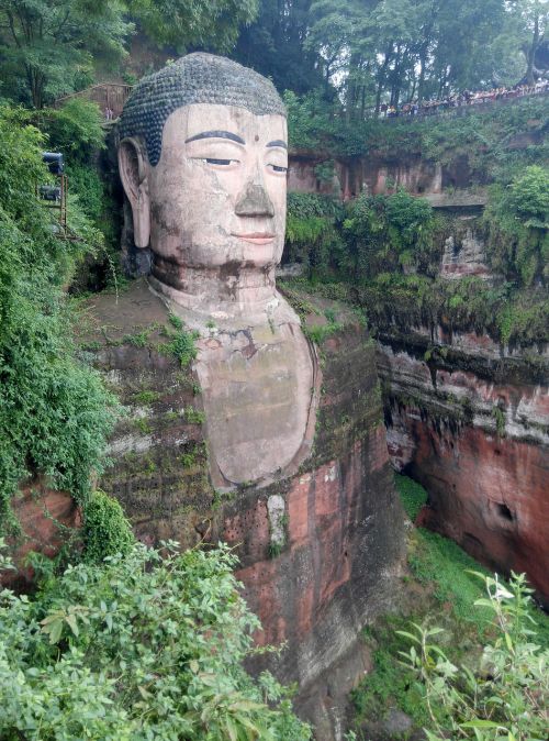 Didžioji Buda, Leshan Battle Road, Leshan