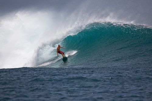 Didelės Bangos, Surfer, Galia, Drąsos, Pavojus, Ombak Tujuh Coast, Java Sala, Indonezija