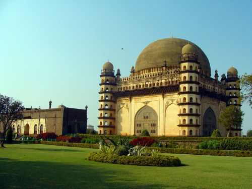 Haspur, Gol Gumbaz, Karnataka, Paminklas, Indija, Kelionė, Istorinis, Islamic, Architektūra, Mauzoliejus, Kapas