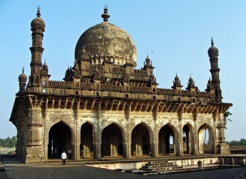 Haspur, Ibrahim Roza, Karnataka, Paminklas, Indija, Kelionė, Istorinis, Islamic, Architektūra, Mauzoliejus, Kapas
