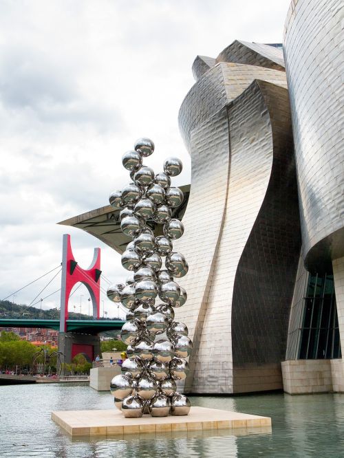 Bilbao, Guggenheimas, Muziejus, Meno Kūriniai, Skulptūra, Architektūra, Meno Muziejus