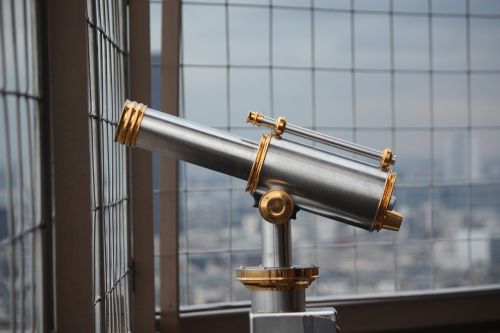 Žiūronai, Ilgas Eifelio Bokšto Vaizdas, Teleskopas