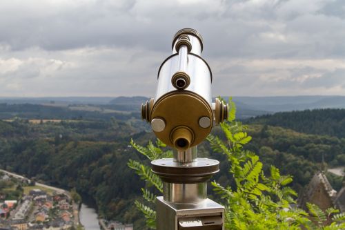 Žiūronai, Vianden, Liuksemburgo Kraštovaizdis