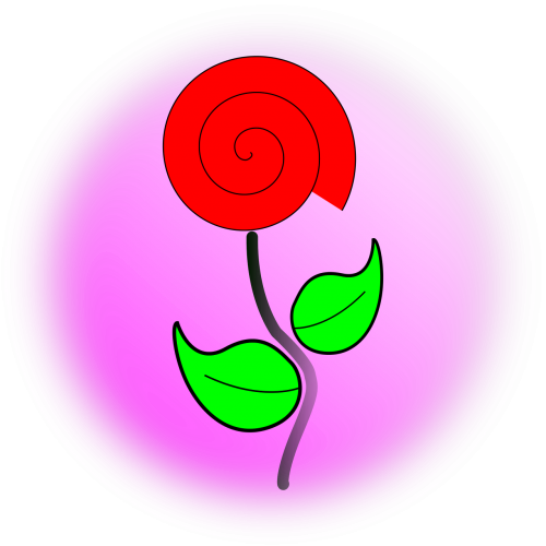 Biologija, Gėlė, Gamta, Rosa, Raudona, Nemokama Vektorinė Grafika