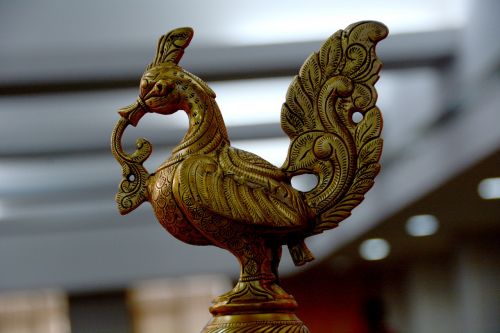 Paukštis,  Metalas,  Dizainas,  Klasikinis,  Indija