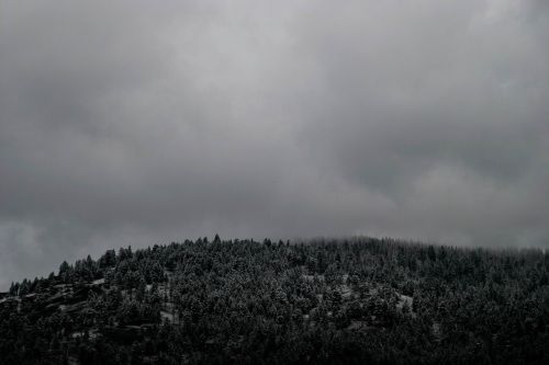 Juoda Ir Balta, Kalnų Kraštovaizdis, Kraštovaizdis, Juoda, Balta, Kalnas, Kalnas, Lauke