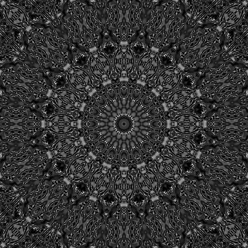 Kaleidoskopas,  Juoda,  Balta,  Abstraktus,  Juodos Ir Baltos Kaleidoskopas