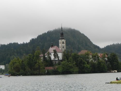 Bled, Sala, Pilis, Slovenia, Ežeras
