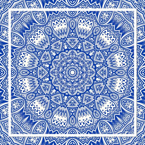 Mėlynas, Mandala, Kaleidoskopas, Meditacija, Dvasingumas, Čakra, Kvadratas, Besiūliai, Harmonija, Plytelės, Energija, Skaitmeninis, Joga, Rajonas