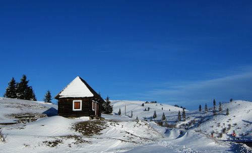 Mėlynas, Žiema, Gamta