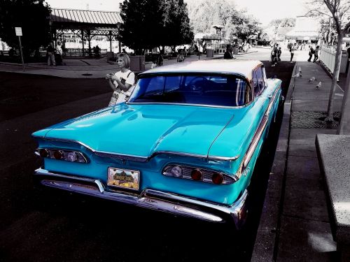 Automobilis,  Automatinis,  Klasikinis,  Vintage,  Senas,  Mėlynas Automobilis