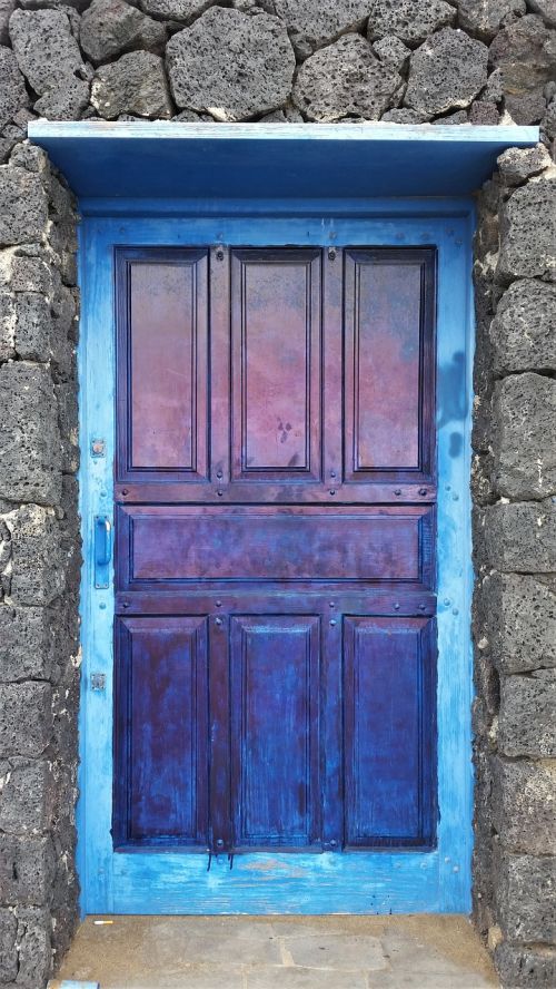Mėlynos Durys, Lanzarote, Senos Durys