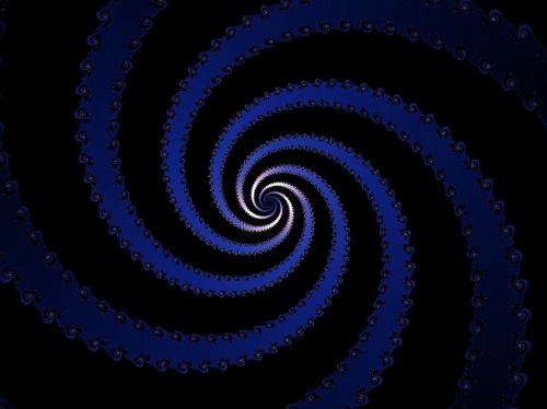 Fraktalas,  Spiralė,  Spiralė,  Kreivė,  Astronija,  Fonas,  Fonas,  Grafika,  Simetrija,  Abstraktus,  Abstrakcija,  Menas,  Modelis,  Erdvė,  Galaktika,  Mėlynas,  Mėlyna Fraktalinė Spiralė