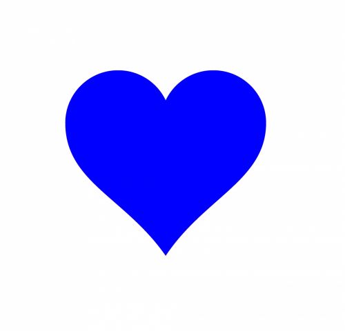 Širdis,  Širdis,  Vaizdas,  Mėlynas,  Mėlyna Širdis
