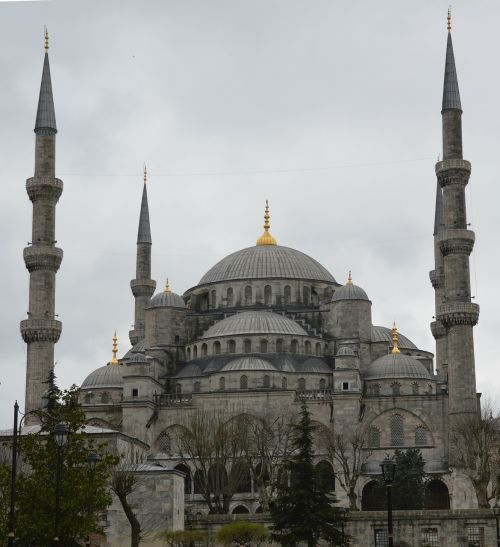Mėlyna Mečetė, Mečetė, Minaretas, Bokštas, Tikėjimas, Pastatas, Architektūra, Maldos Namai, Turkish, Istanbulas, Turkija, Religija, Islamas