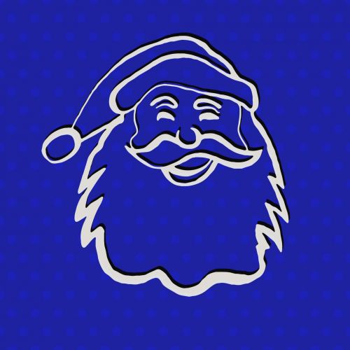 Kalėdos,  Xmas,  Mėlynas,  Santa,  Santa & Nbsp,  Claus,  Šventė,  Sezoninis,  Mėlyna Santa