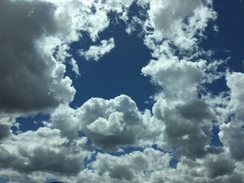 Mėlynas Dangus, Kalifornijos Dangus, Debesys