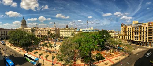 Mėlynas Dangus, Havana, Kraštovaizdis, Miesto, Vaizdas