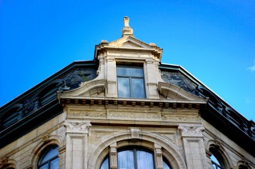 Mėlynas Dangus, Architektūra, Belgija, Miestas, Pastato Fasadas