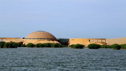 Mėlynas Dangus, Smėlio Jūra, Kraštovaizdis, Ežeras, Vanduo