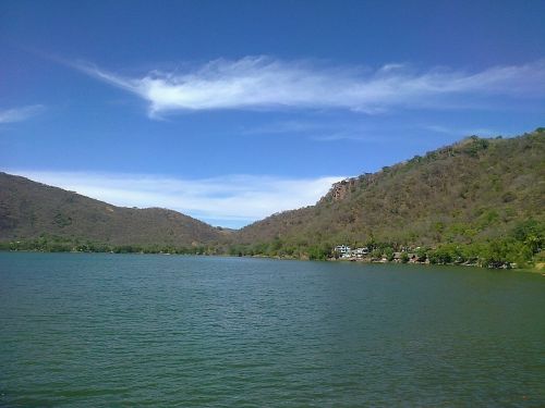 Mėlynas Dangus, Debesys, Ežeras, Meksika