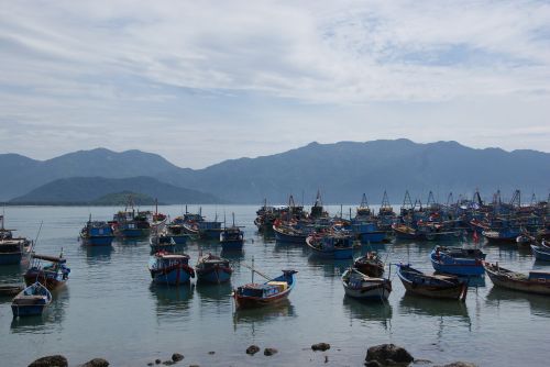 Valtis, Nha Trang, Vietnamas, Pakrantė, Ramus, Įlanka, Žvejyba