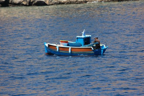Valtis, Žvejybos Laivas, Viduržemio Jūra, Graikų Kalba