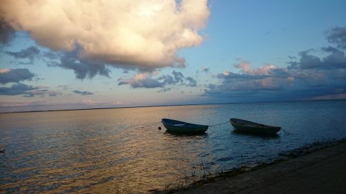 Valtys, Abendstimmung, Jūra