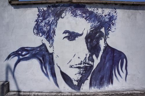 Bobas Dylanas, Gatvė, Menas, Grafiti, Verona, Italy