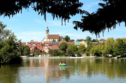 Böblingen, Viršutinis Ežeras, Stadtsee, Miesto Parkas