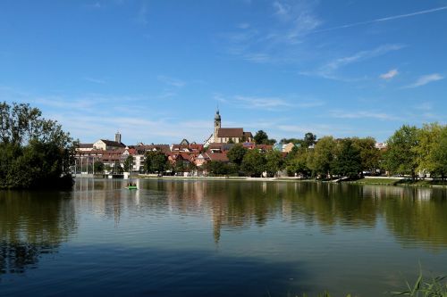 Böblingen, Viršutinis Ežeras, Stadtsee, Miesto Parkas