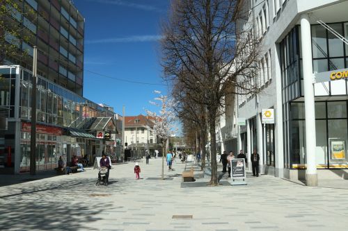 Böblingen,  Miestas,  Parduotuvių Gatvė,  Pėsčiųjų Zona,  Namai,  Miesto Vaizdas,  Miestas,  Baden Württemberg