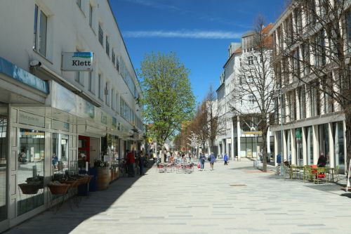 Böblingen,  Miestas,  Miesto Vaizdas,  Miestas,  Baden Württemberg,  Parduotuvių Gatvė,  Pėsčiųjų Zona