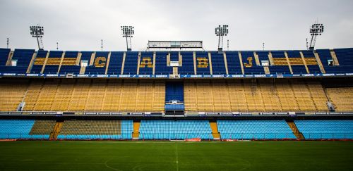 Boca Juniors, Klubas Atletico Boca Juniors, Stadionas, Bombonera, La Bombonera, Buenos Airės, Riquelme, Maradona, Juan Roman Ricelme, Čempionas, Teismas, Futbolas, Sportas, Ventiliatorius, Žolė