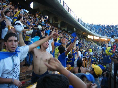 Boca Juniors, Futbolas, Minios, Buenos Airės, Futbolas, Ventiliatorius, Giedojimas, Argentina, Argentinos, Žmonės, Sportas
